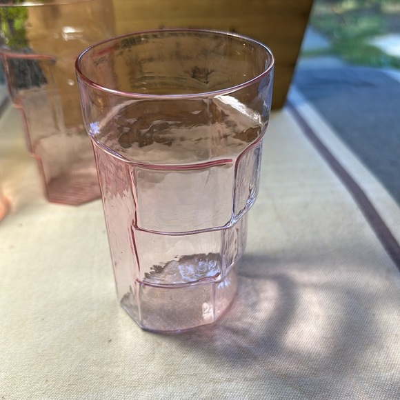 Extraordinary hand blown glasses set of 2 plus one free! - Picture 8 of 12